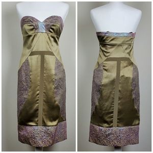 Nicole Miller Collection Cocktail Midi Dress